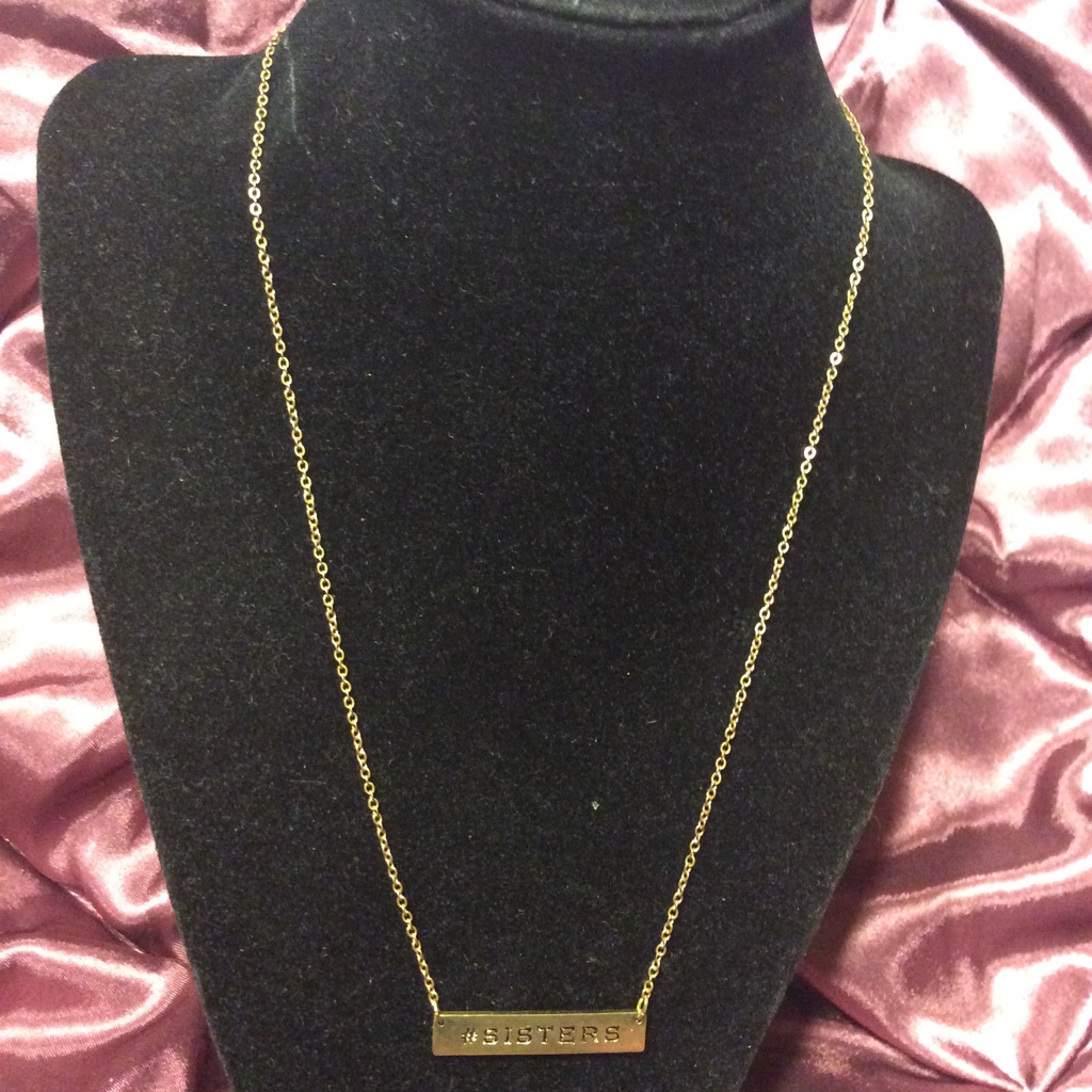 Sisters Gold-Tone Necklace 14$